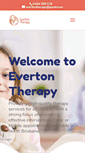 Mobile Screenshot of evertontherapy.com